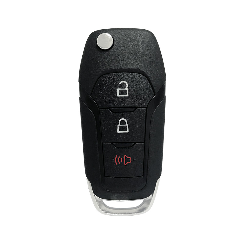 Hot 4 Button Remote Smart Remote Case Holder Cover Ford Key Fob Car Key for USA Ford