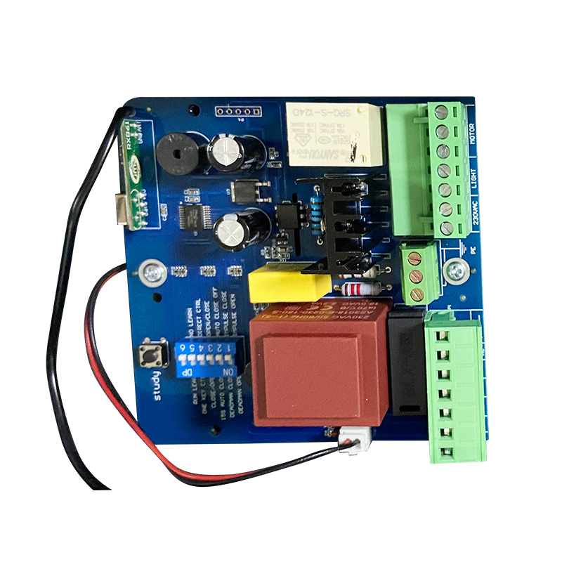 Controlador de motor tubular de persiana enrollable de puerta automática 2DRA-010 con 2 transmisores
